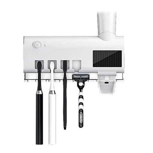 Automatic Antibacterial UV Light Toothbrush Sterilizer Holder