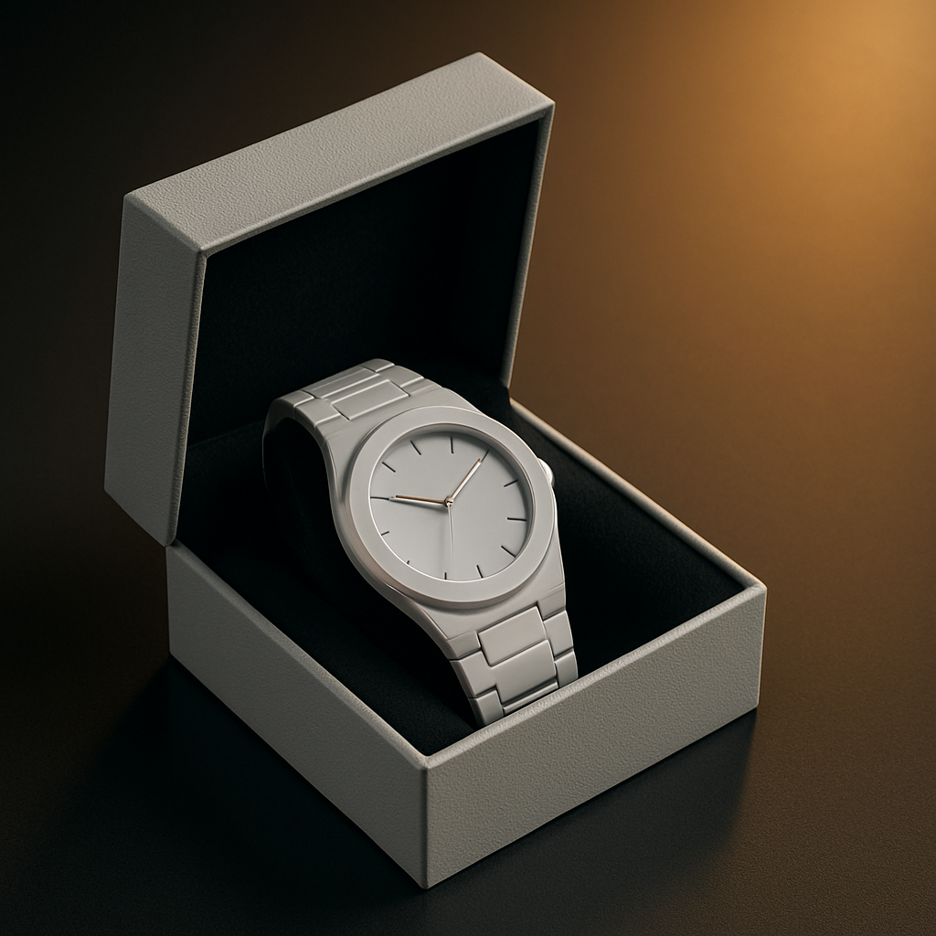Creative Arabic Numerals Men's Watch Plastic Strap Quartz Casual Watch
