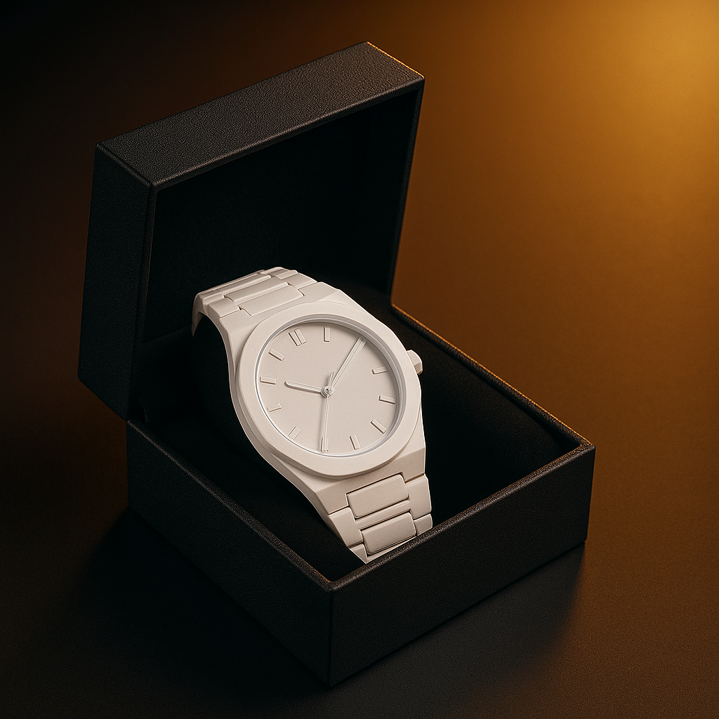 Creative Arabic Numerals Men's Watch Plastic Strap Quartz Casual Watch