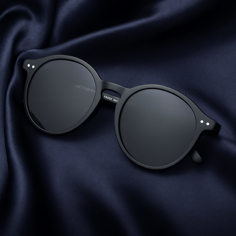 ZENOTTIC Retro Circular Polarized Sunglasses
