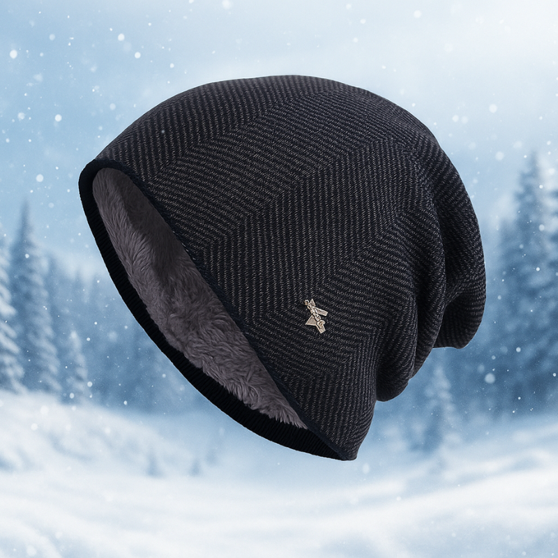 Warm Winter Beanie Hat, Adult Casual Knitted Hat