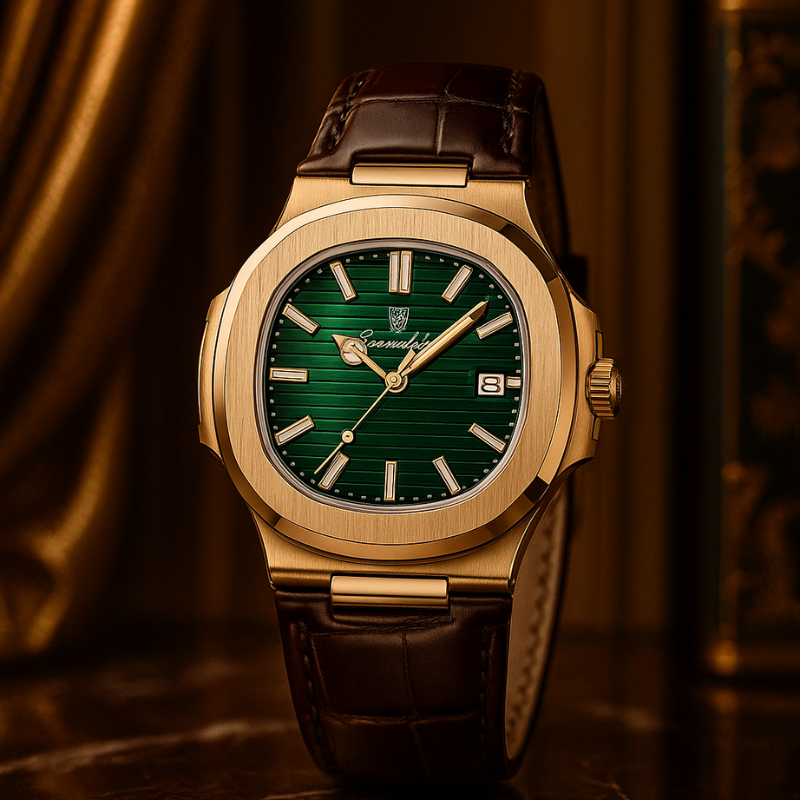 Fashion Business Luminous Calendar Quartz Watch