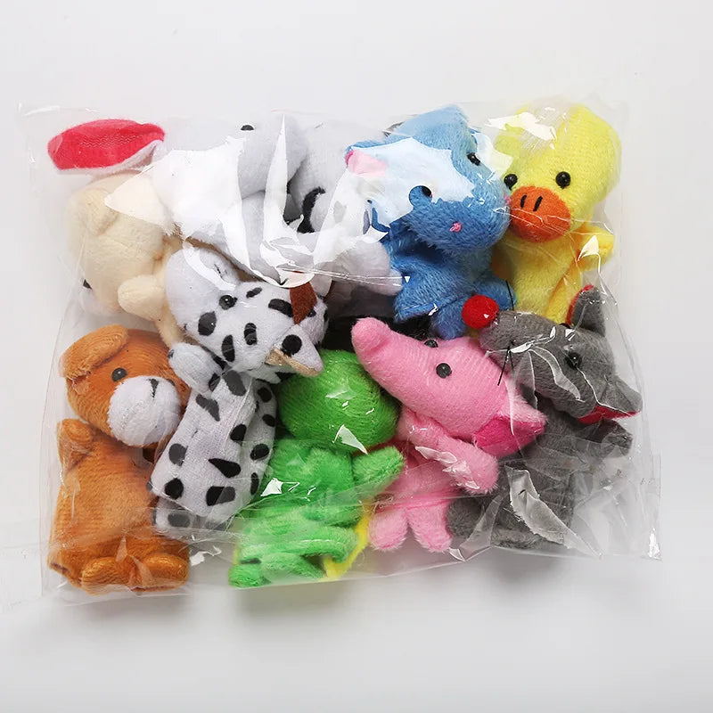 10pcs Cartoon Plush Toys for Boys and Girls