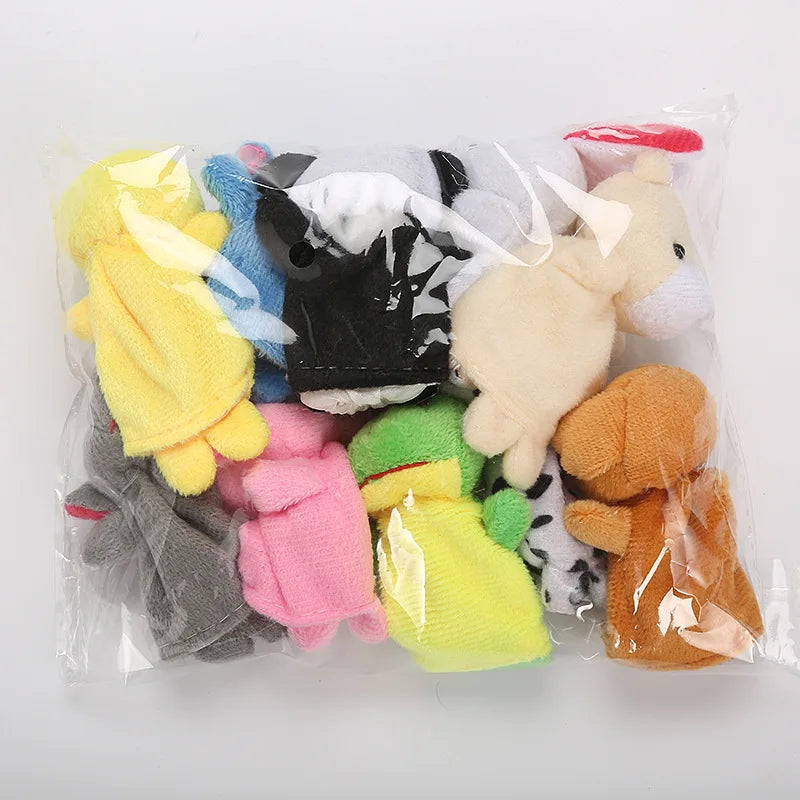 10pcs Cartoon Plush Toys for Boys and Girls