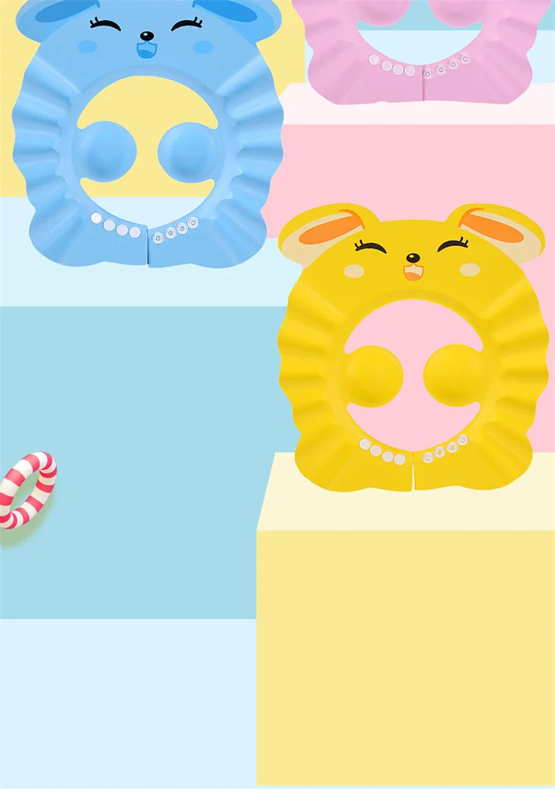 Adjustable Baby Shower Cap for Washing Hair, Ear Protection
