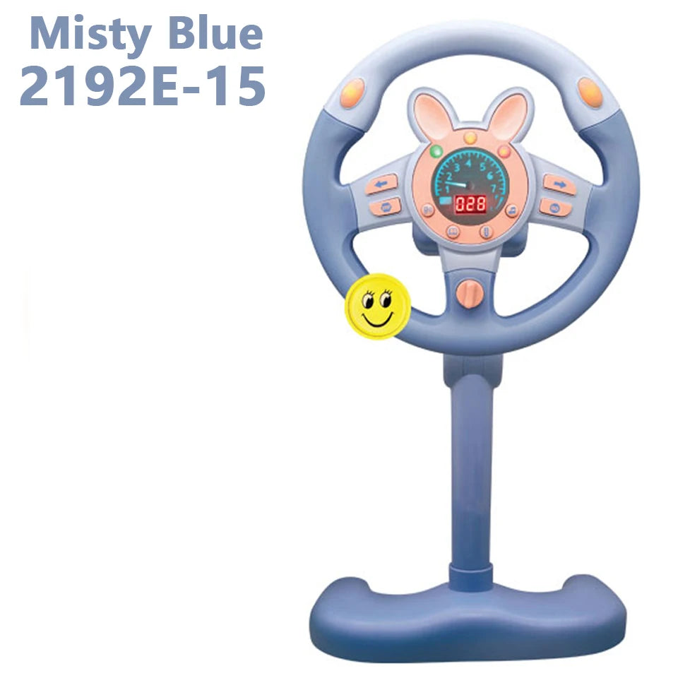 Three-dimensional driving simulated electric toy