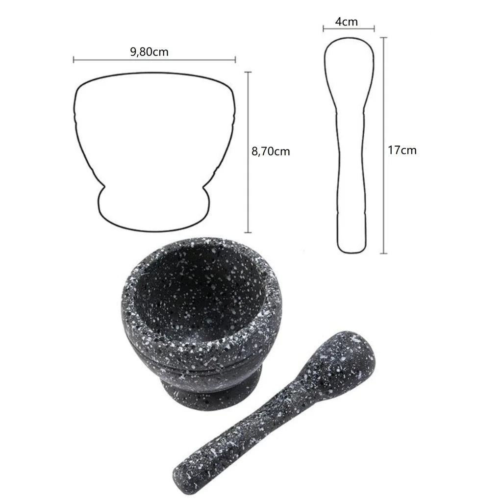 Pestle and Muddler for Seasonings and Caipirinha