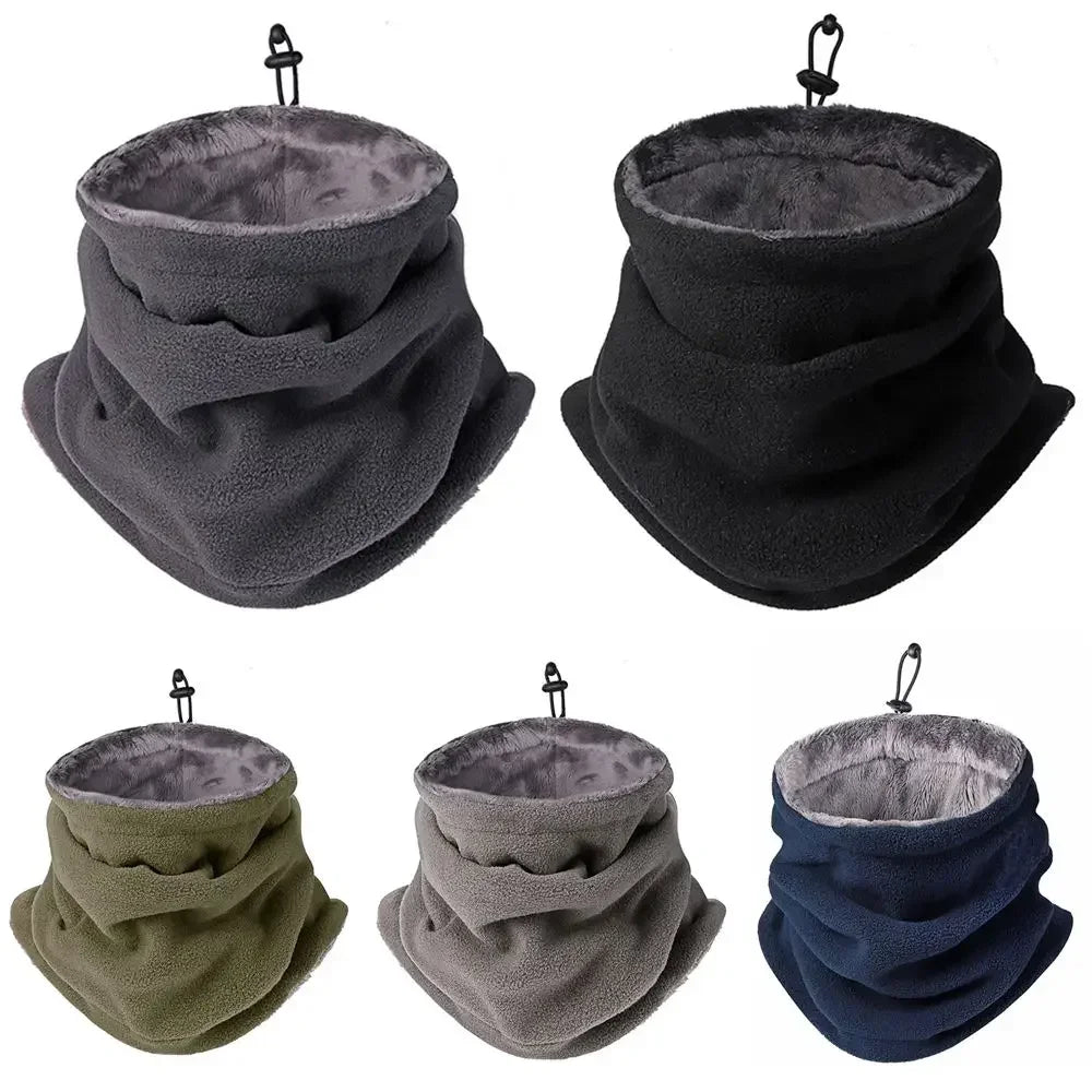 Winter Motorcycle Face Mask Men Women Fleece Neck Warmer
