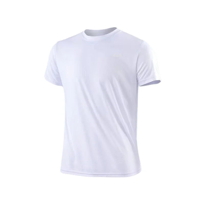 Men's Quick Dry Short Sleeve T-Shirt for Gym Running Moisture Wicking