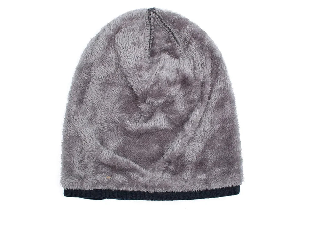 Warm Winter Beanie Hat, Adult Casual Knitted Hat