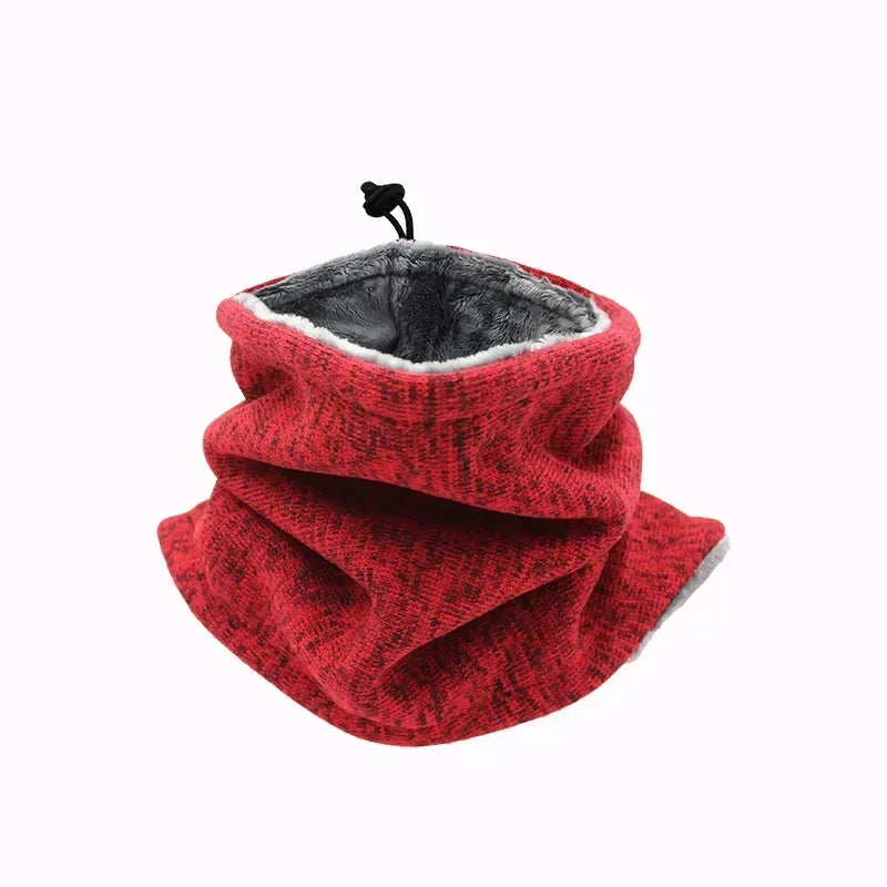 Winter Motorcycle Face Mask Men Women Fleece Neck Warmer