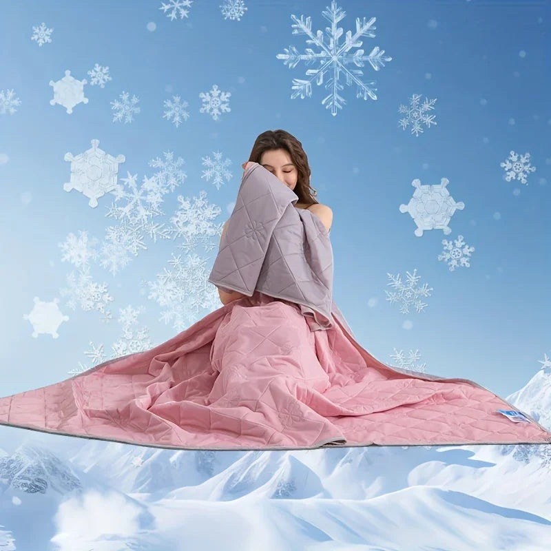 Ultra Soft Summer Cooling Blanket - Lightweight Cooling Blanket