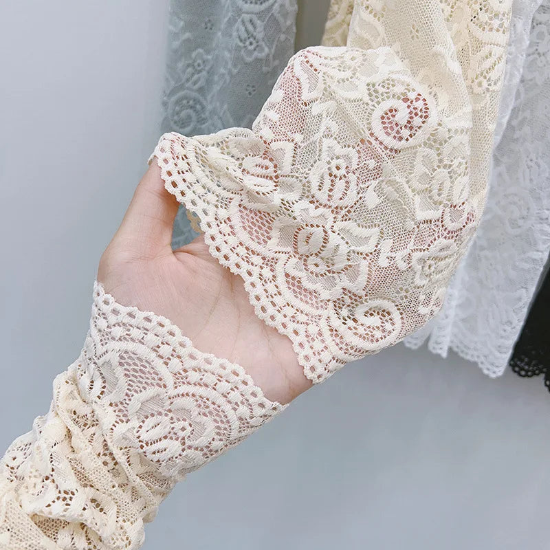Women's Lace Gloves, Summer UV Sun Protection