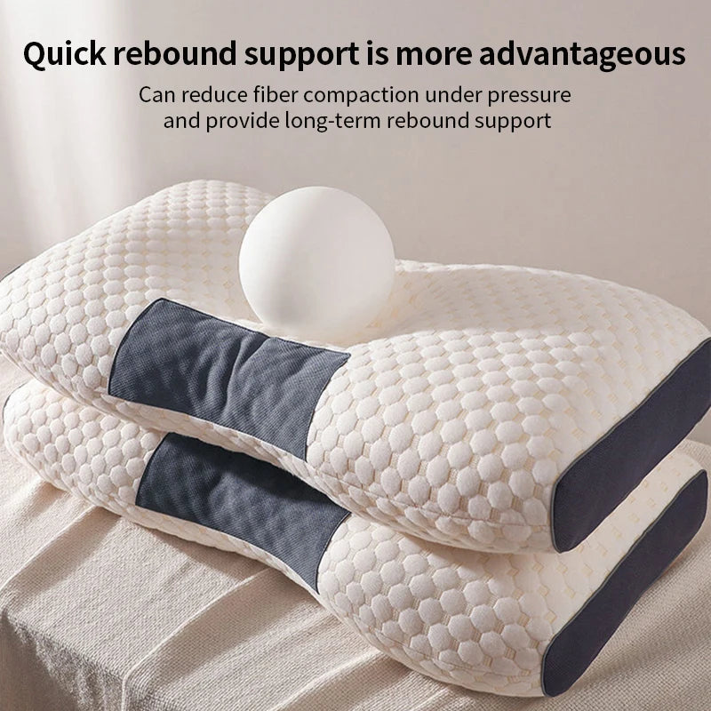 New Neck Pillow Helps Sleep and Protect Neck Cervical Orthopedic