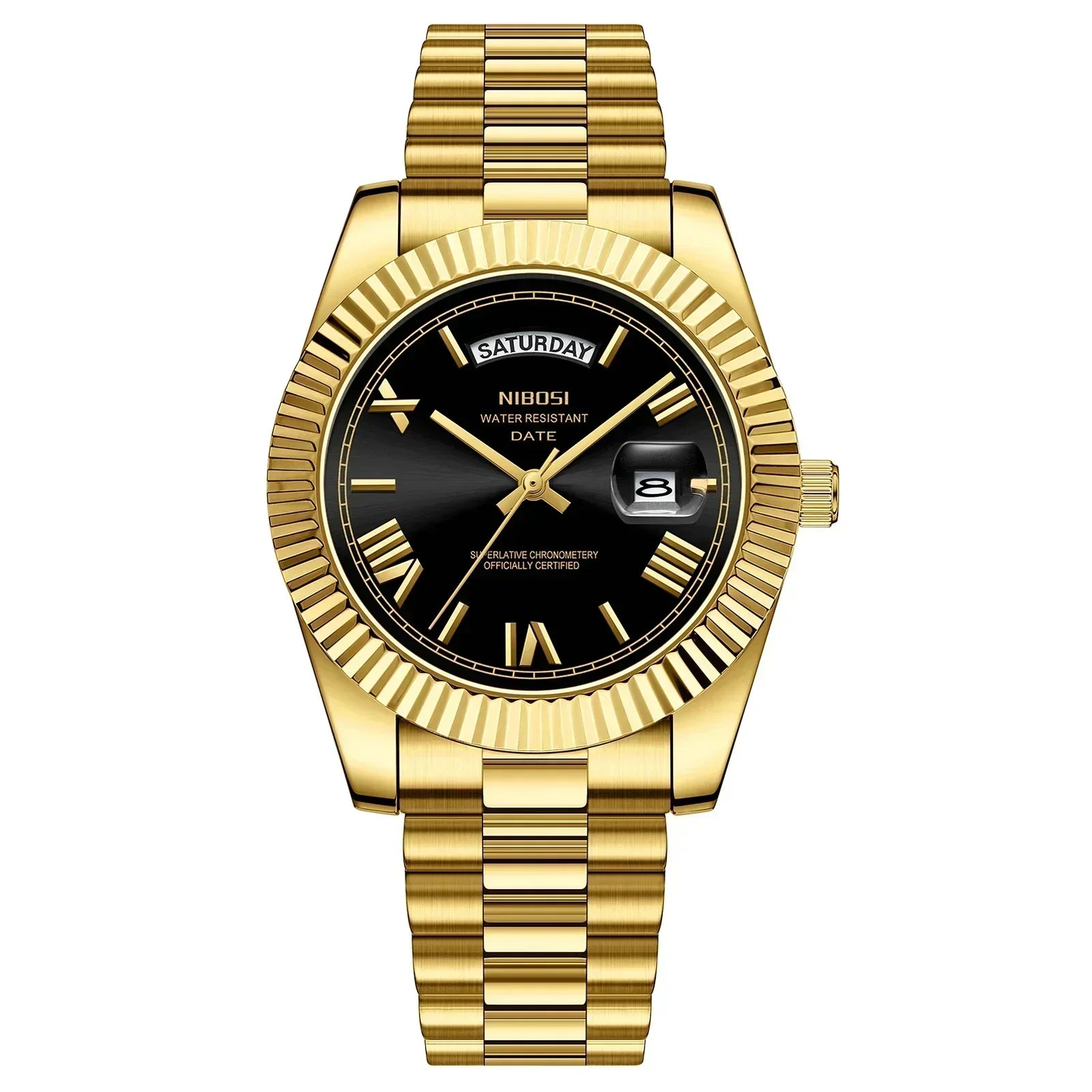 NIBOSI Men's Watch Luxury Brand Fashion Wristwatch