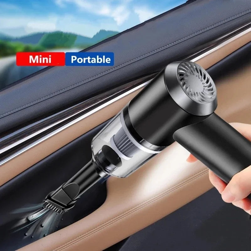 Mini Portable Vacuum Cleaner For Cars And Home Usb Battery