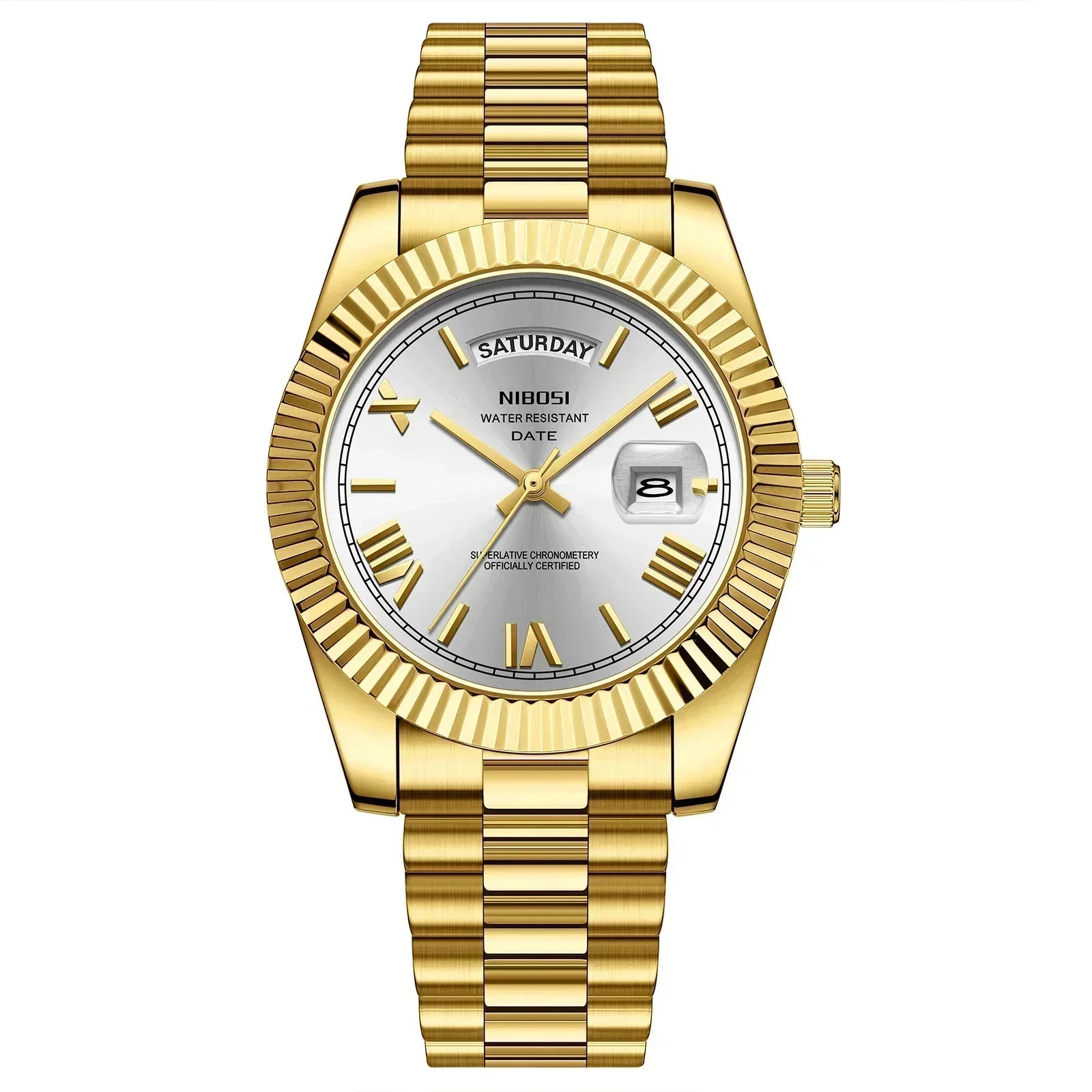 NIBOSI Men's Watch Luxury Brand Fashion Wristwatch