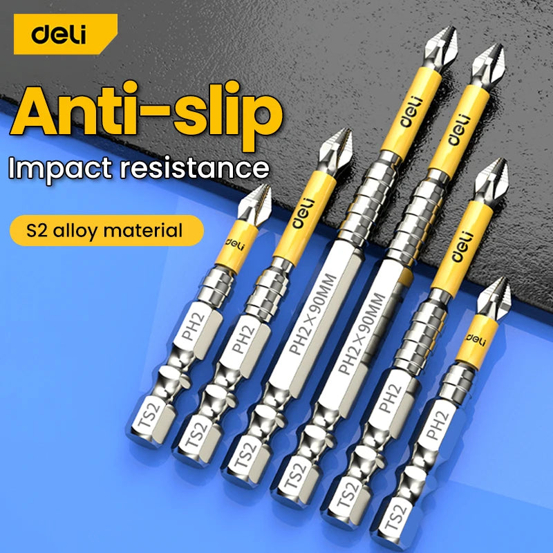 5pcs Strong and High Hardness Magnetic Drill Bit
