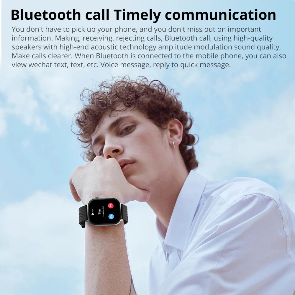COLMI P82 2025 GPS Smart Watch, 2.13" HD AMOLED Display, Built-in GPS