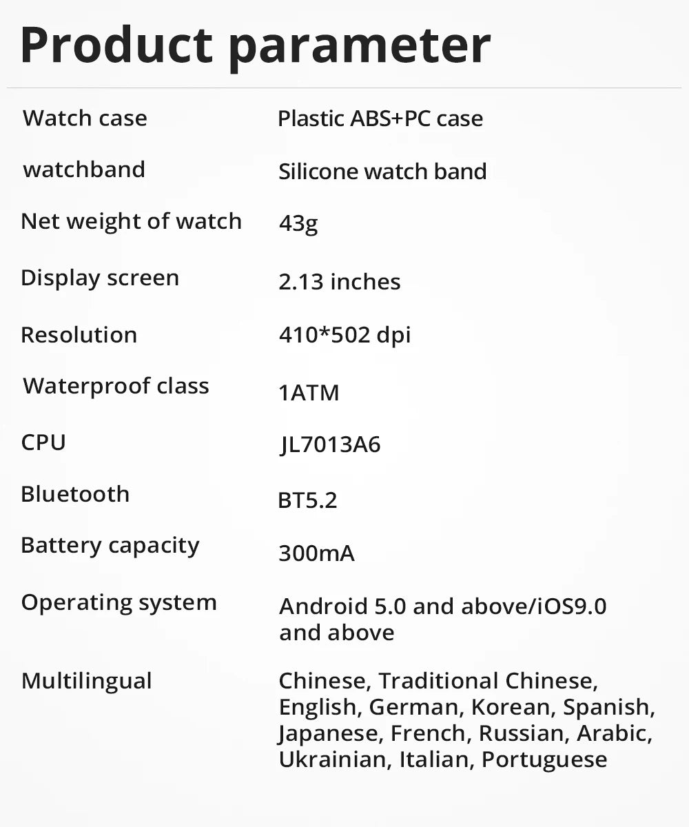 COLMI P82 2025 GPS Smart Watch, 2.13" HD AMOLED Display, Built-in GPS