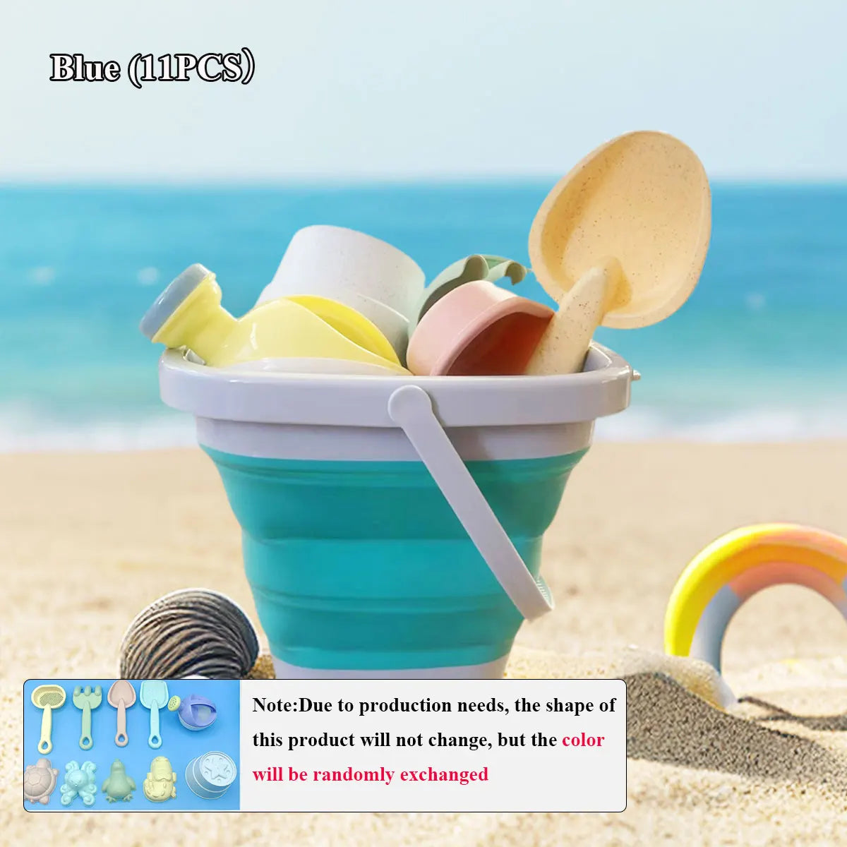 Beach sand set for water play