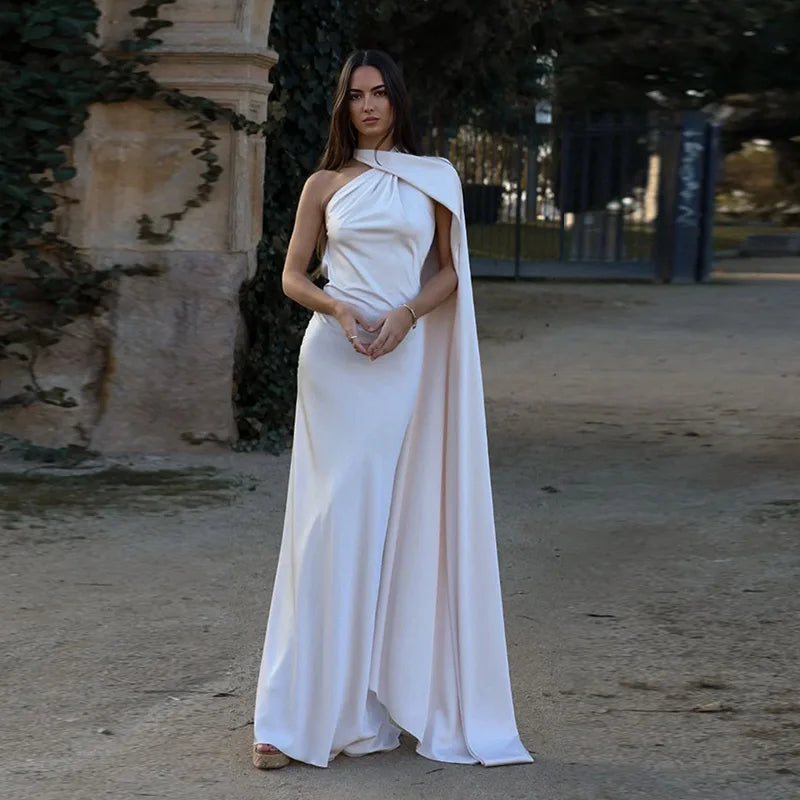 Women's Sexy Satin Ribbon Party Dress Elegant 2025