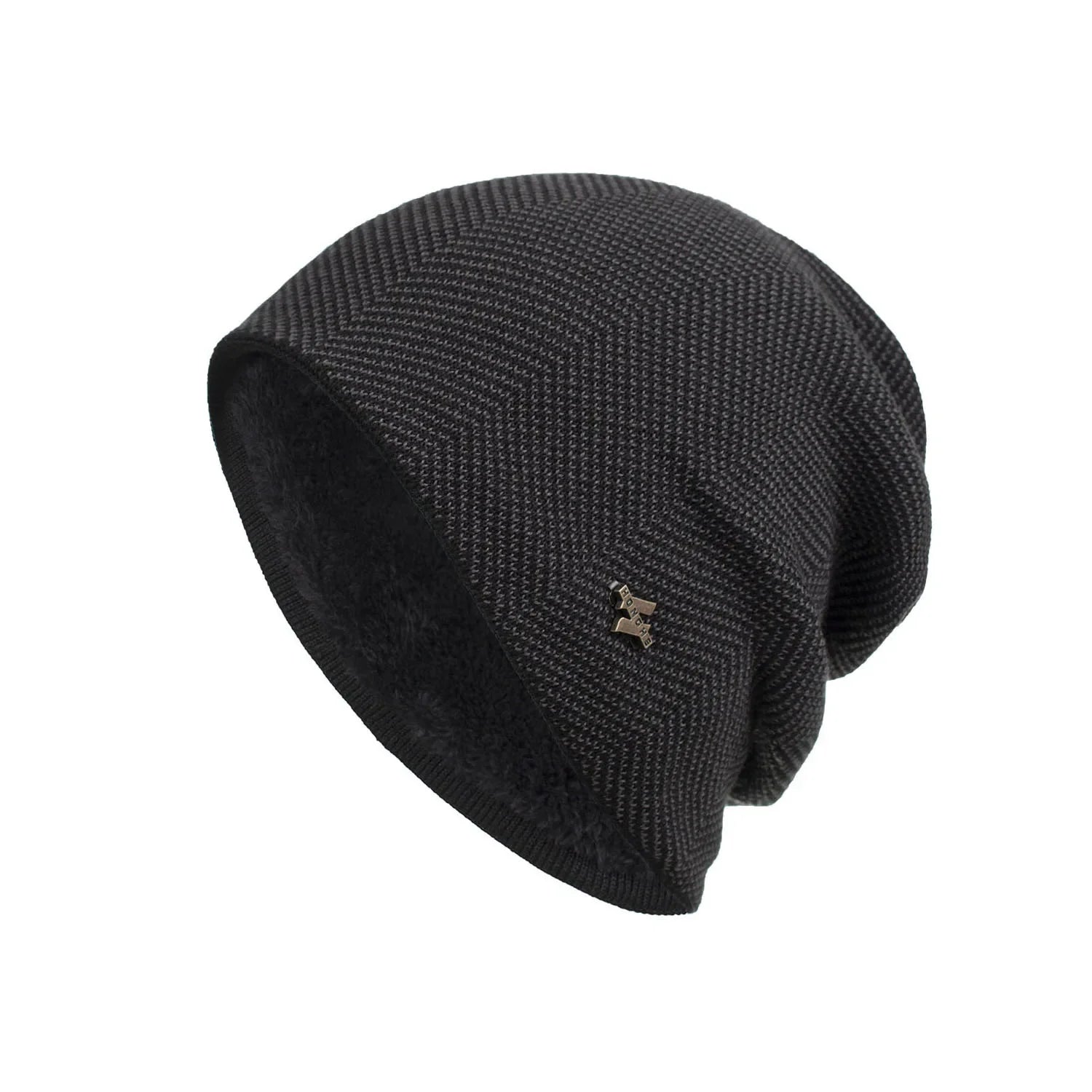 Warm Winter Beanie Hat, Adult Casual Knitted Hat
