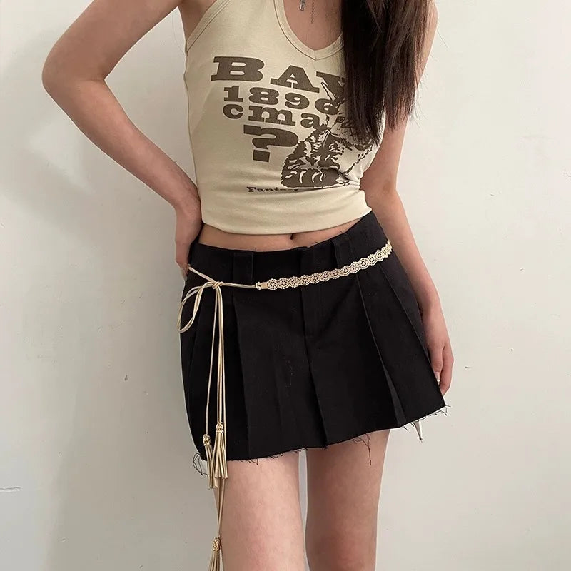 Ethnic style hollow thin belt, 2025 new versatile and simple waist belt