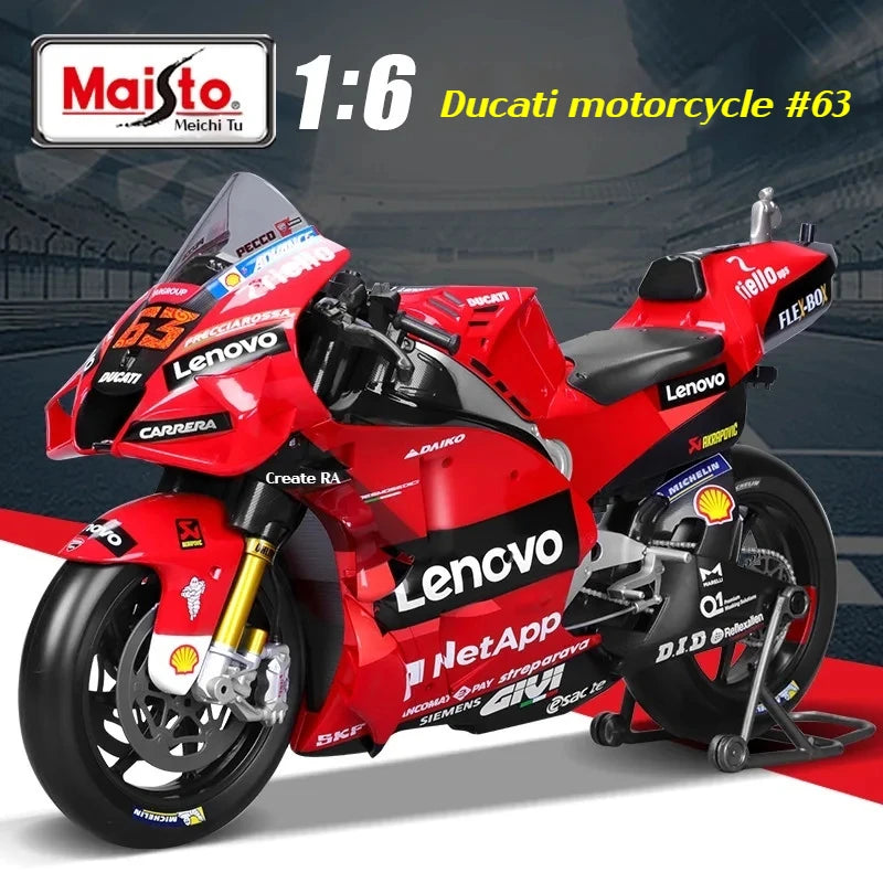 Ducati GP  Motorcycles Model Die Casting Racing