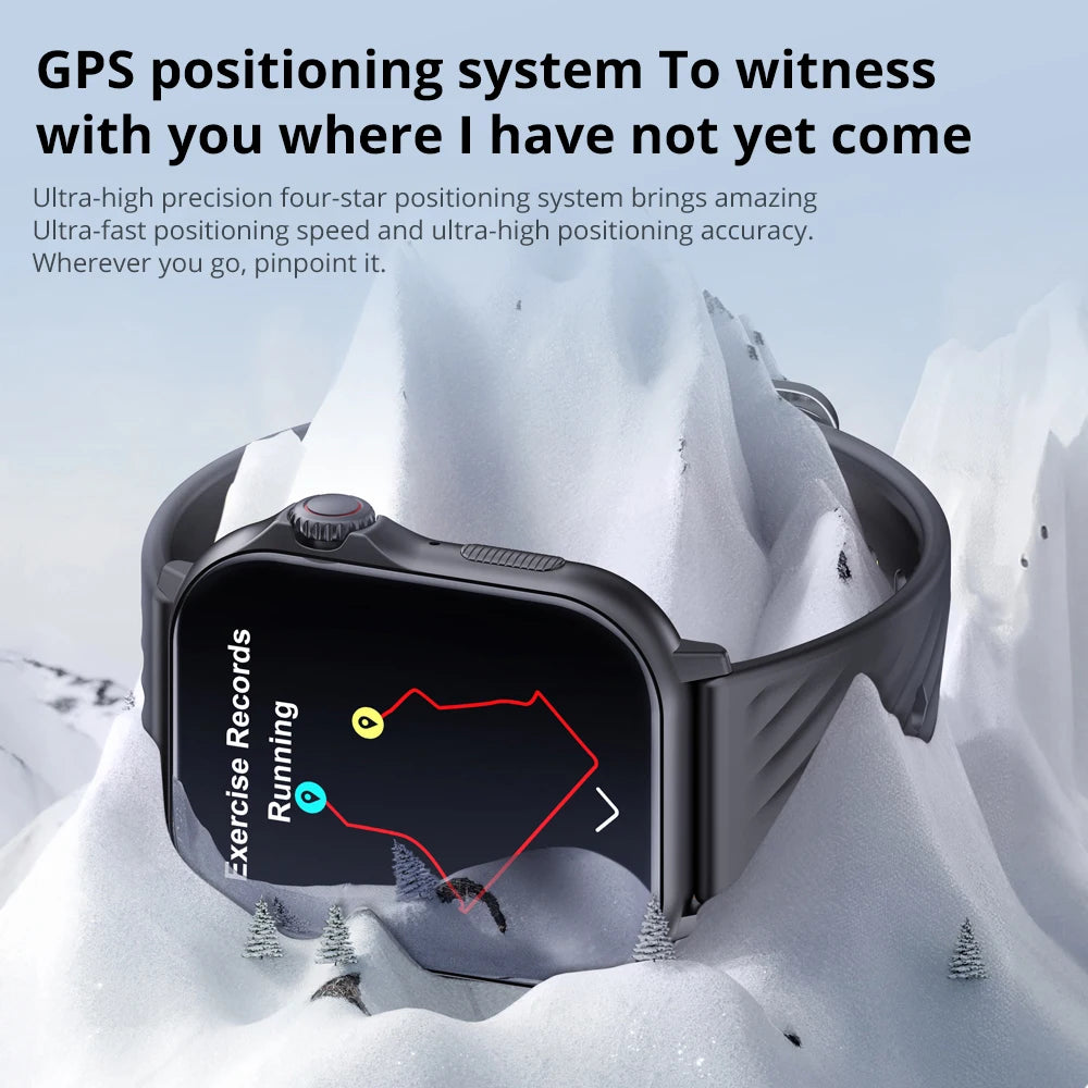 COLMI P82 2025 GPS Smart Watch, 2.13" HD AMOLED Display, Built-in GPS