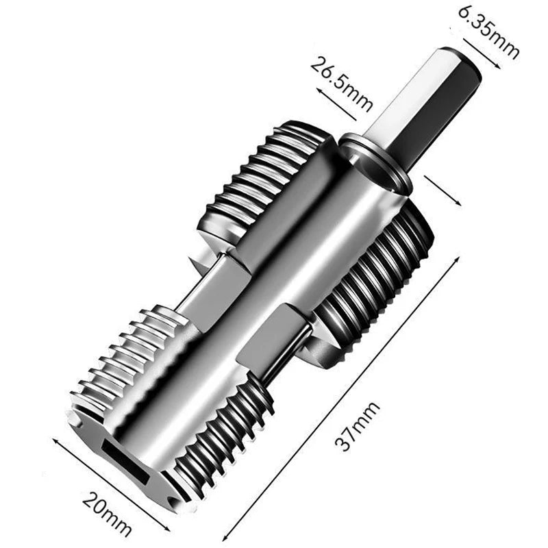 Water Pipe Internal Thread Opener for PVC Plastic Pipe Thread Tap