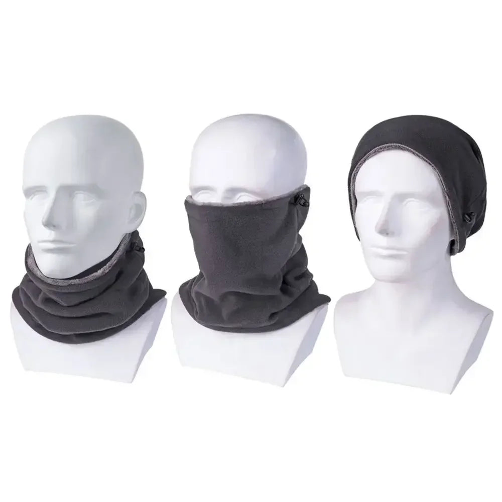 Winter Motorcycle Face Mask Men Women Fleece Neck Warmer