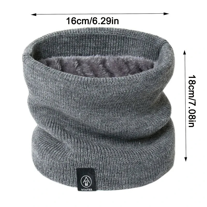 Women's Fashion Solid Knitted Scarf Cashmer Winter Type