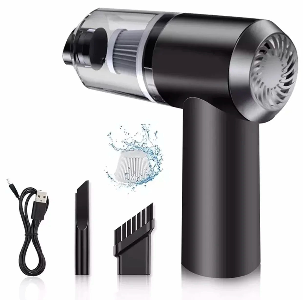 Mini Portable Vacuum Cleaner For Cars And Home Usb Battery