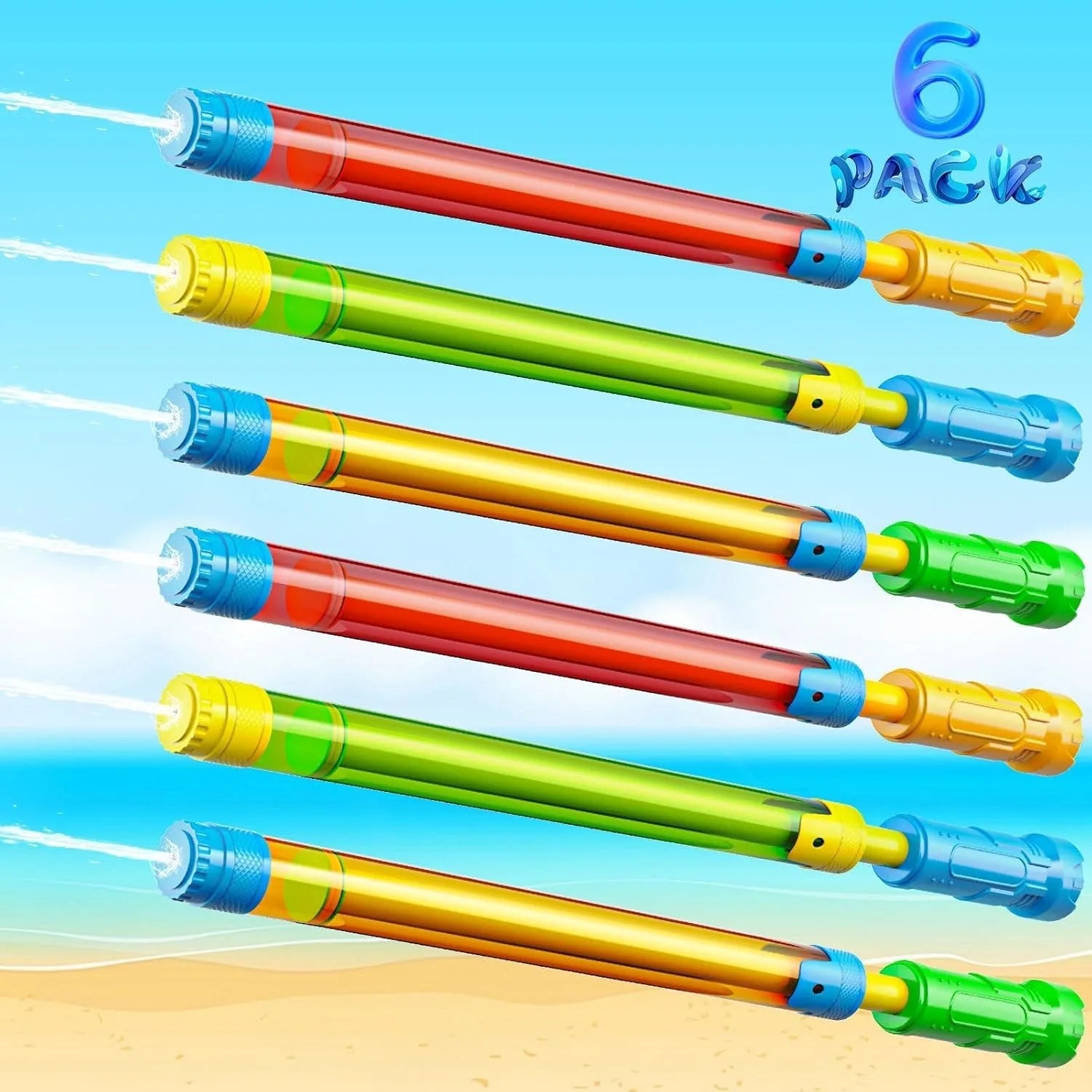 Water Soaker Blaster - 16.2'' Bulk Water Gun for Kids and Adults