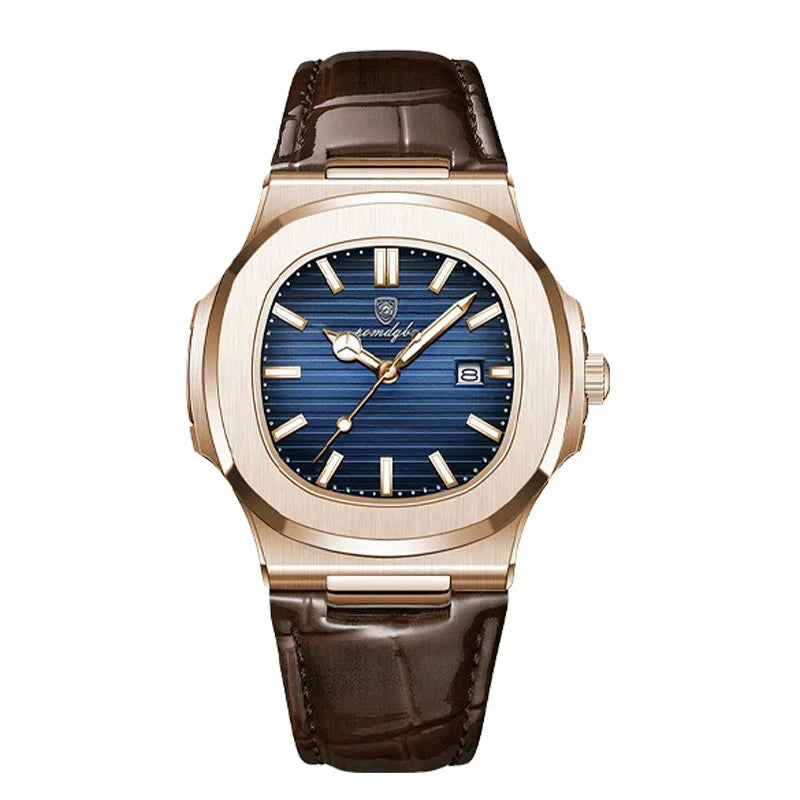 Fashion Business Luminous Calendar Quartz Watch