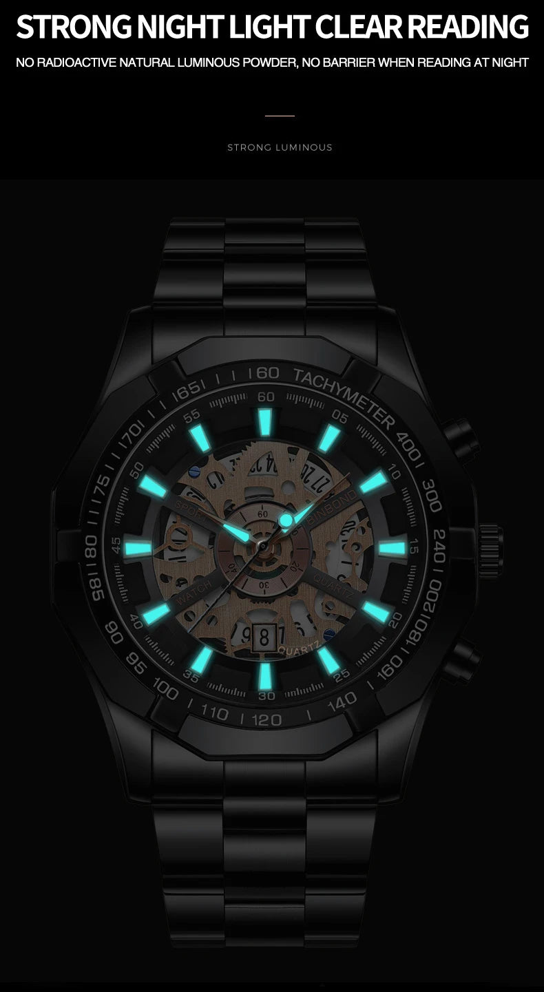 Binbond Luxury Brand Quartz Men's Watches