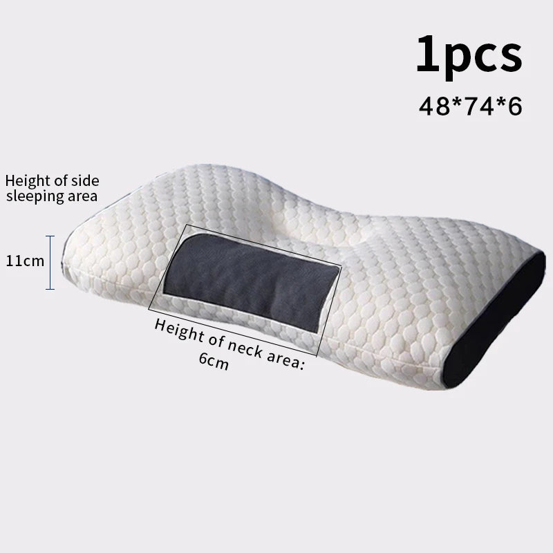 New Neck Pillow Helps Sleep and Protect Neck Cervical Orthopedic