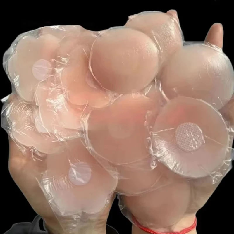 New Women Reusable Silicone Nipple Cover Breast Petal Bra Sticker