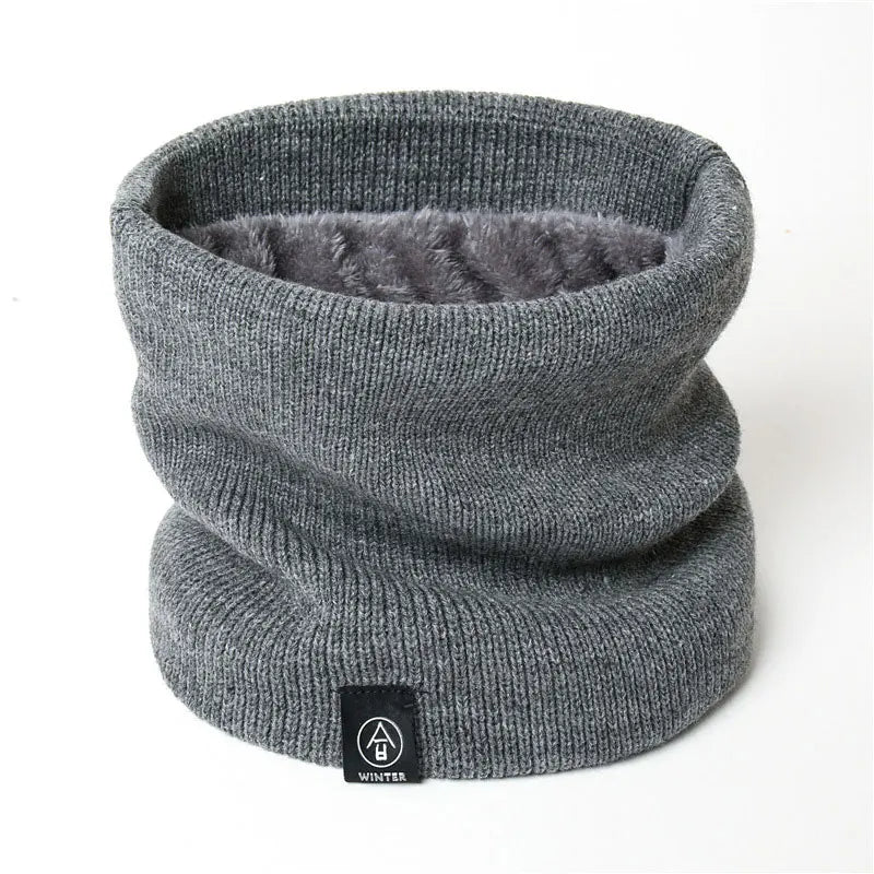 Women's Fashion Solid Knitted Scarf Cashmer Winter Type
