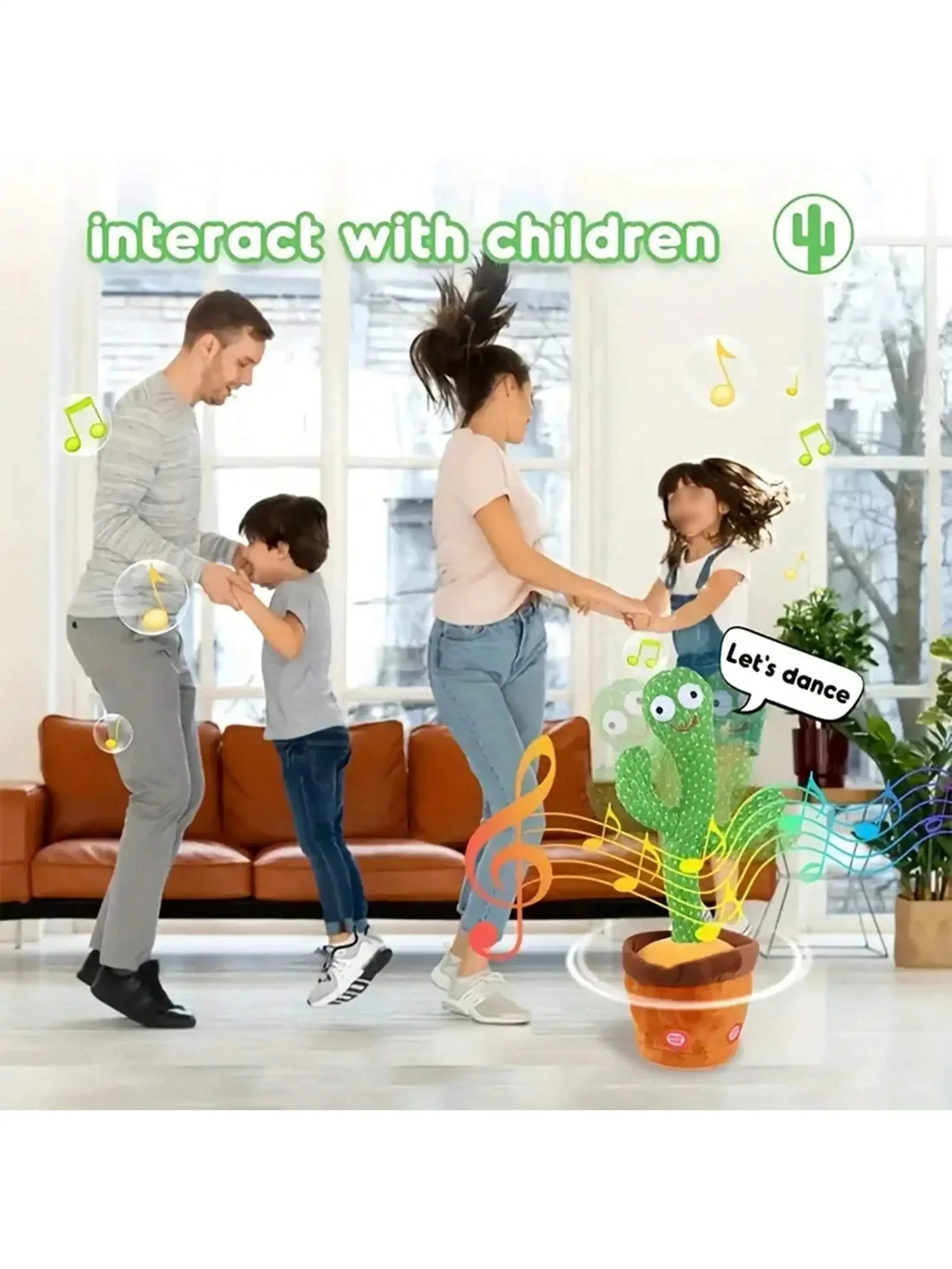 Dancing Talking Cactus Toys for Babies