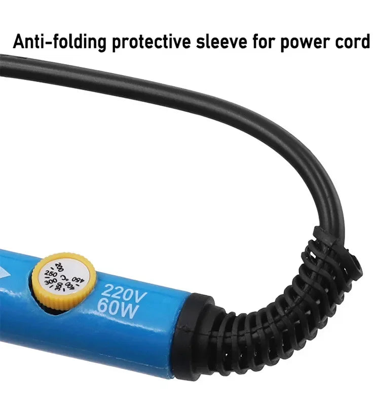 New Electric Soldering Iron with Adjustable Temperature 220V 110V 60W