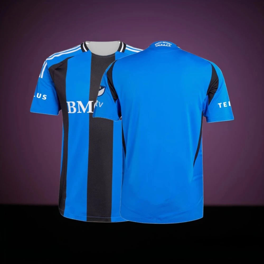 New CF Montréal men's and women's soccer jerseys