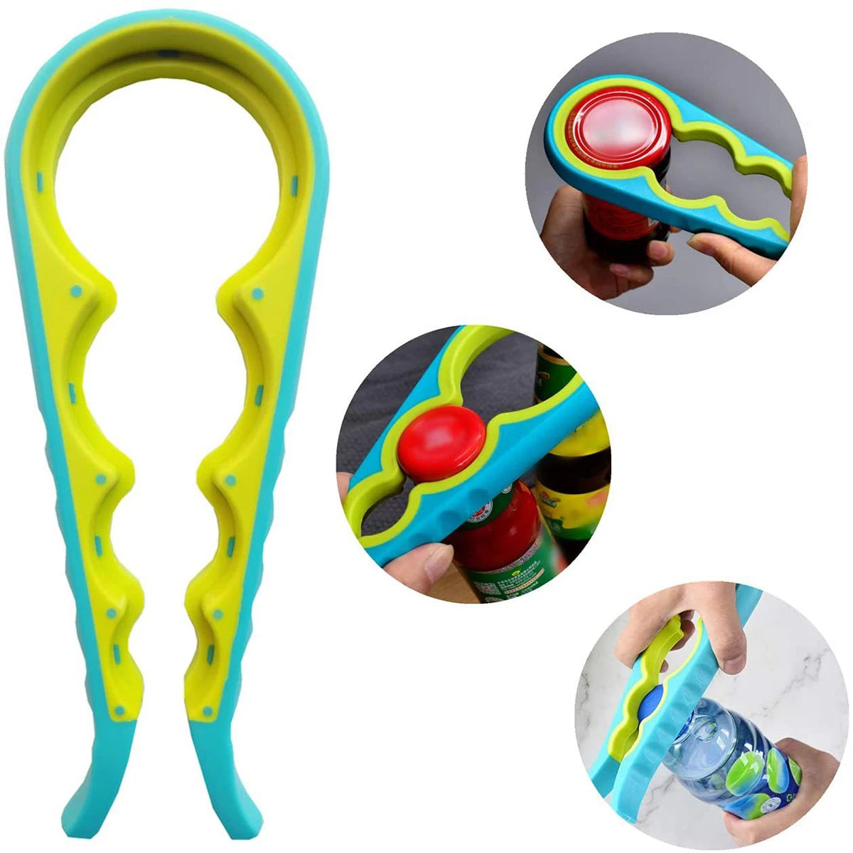 Screw can opener manual can opener four-in-one multifunctional bottle opener