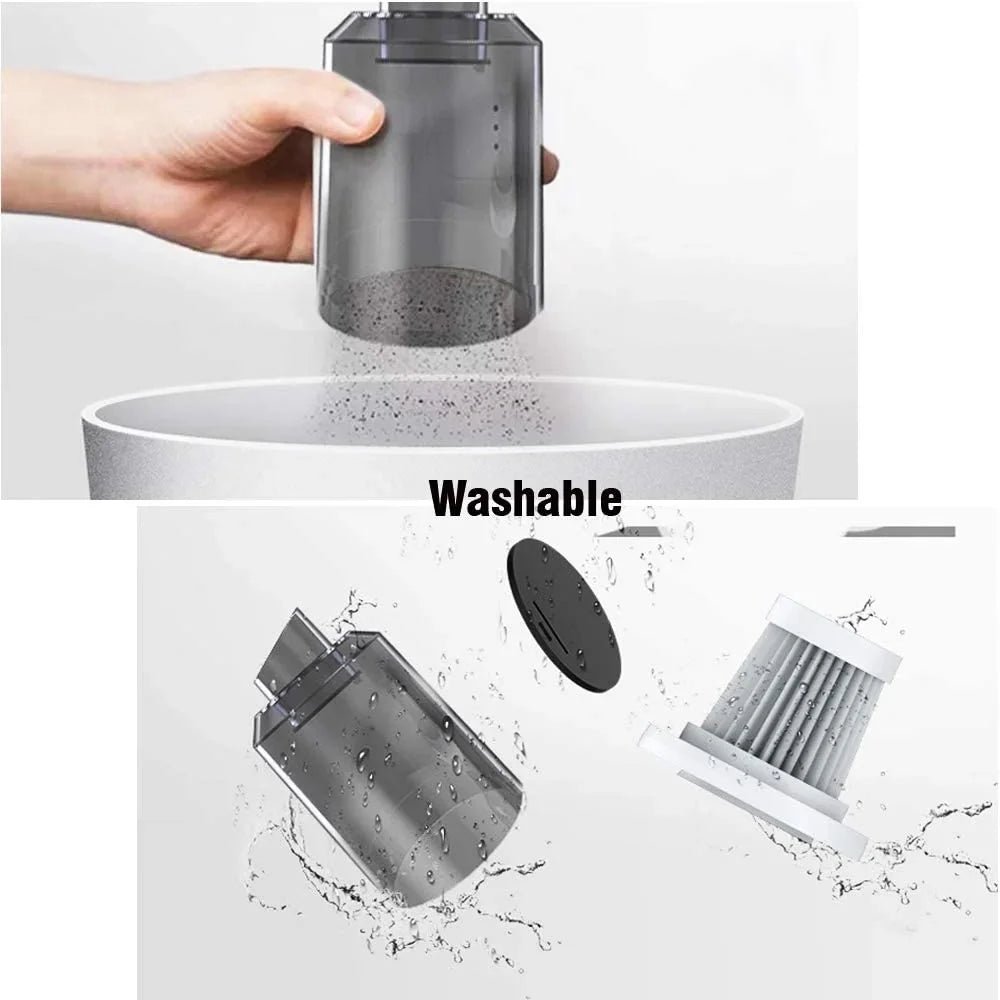 Mini Portable Vacuum Cleaner For Cars And Home Usb Battery