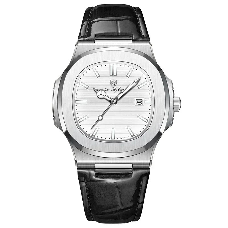 Fashion Business Luminous Calendar Quartz Watch