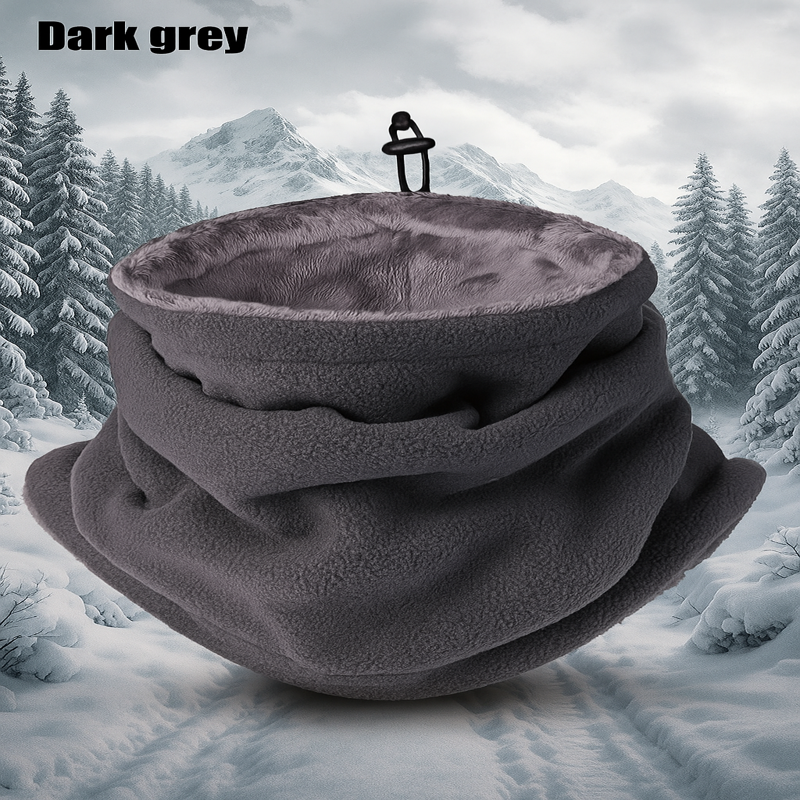 Winter Motorcycle Face Mask Men Women Fleece Neck Warmer