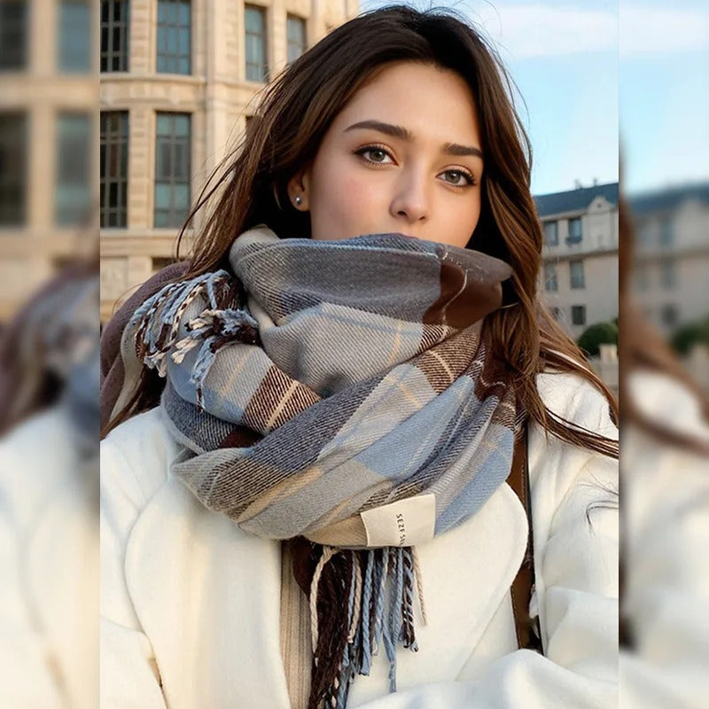 Women's Autumn and Winter Thick Warm Scarf Neck Scarves